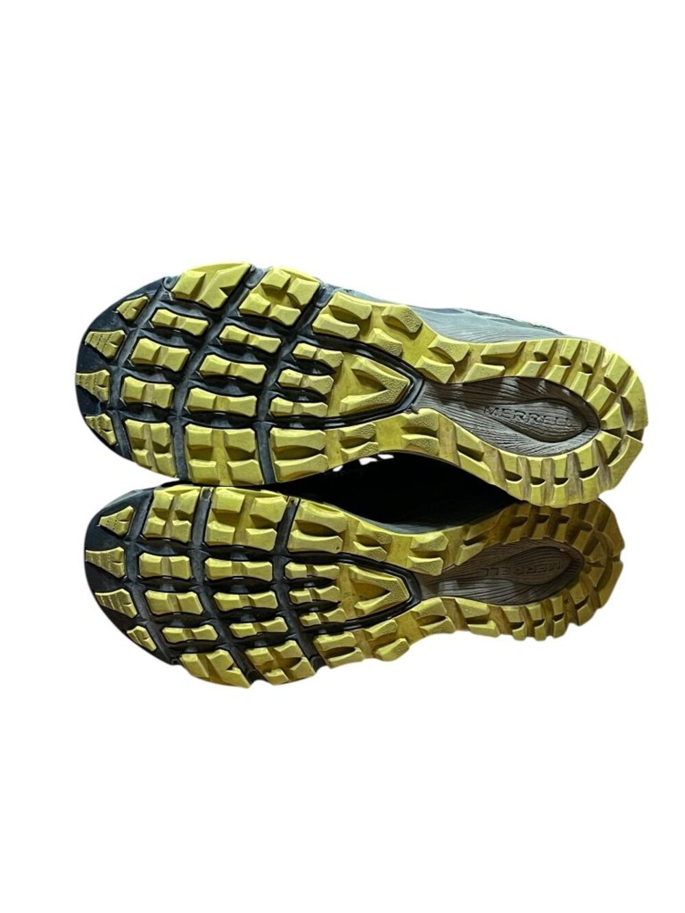Merrell Agility Peak Flexconnect Trail Running Shoes Black & Yellow Mens Size 8 - Picture 11 of 11